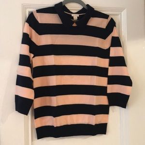 J. Crew stripe sweater NWT